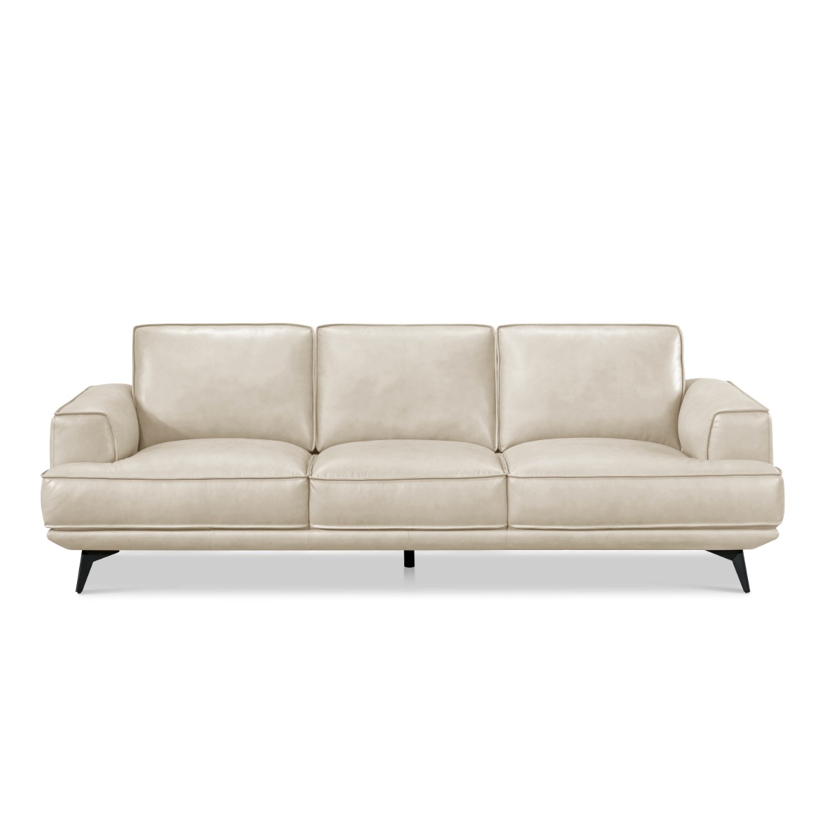 ZeLenka Premium Full Leather 4 Seater Sofa - Image 6